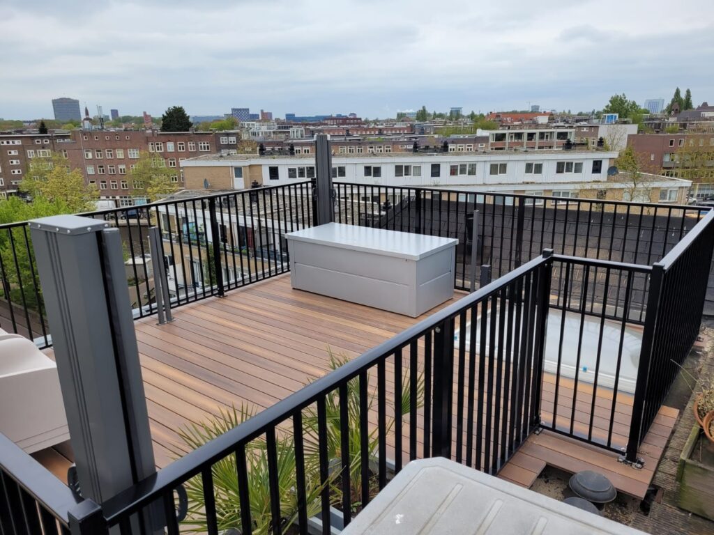 CT Hekwerk oplevering dakterras