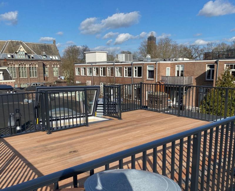 Dakterras aanleggen Rotterdam door CT Hekwerk